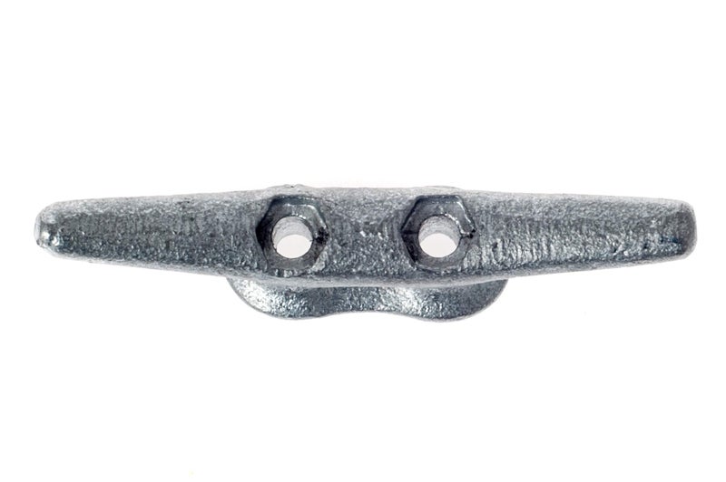 ZUJARA 4 inch Dock Cleats, 5-Pack Galvanized Iron Boat Cleat for Marine or Decorative Applications - Image 4